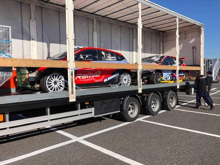 Service de transport pour événement rally, France