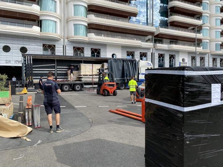 Transporte de eventos Francia