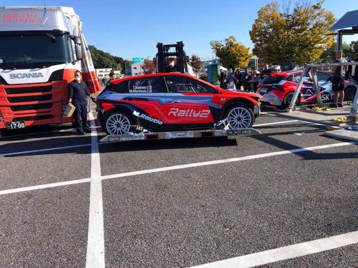 Transporte de material para eventos Francia